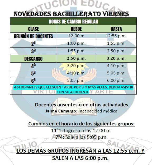 Novedades